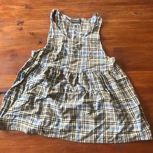 Urban Renewal Remnants Plaid Babydoll Dress